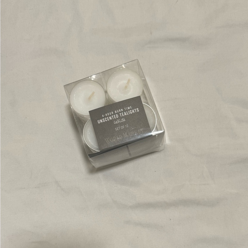 Unscented Tealight Candles